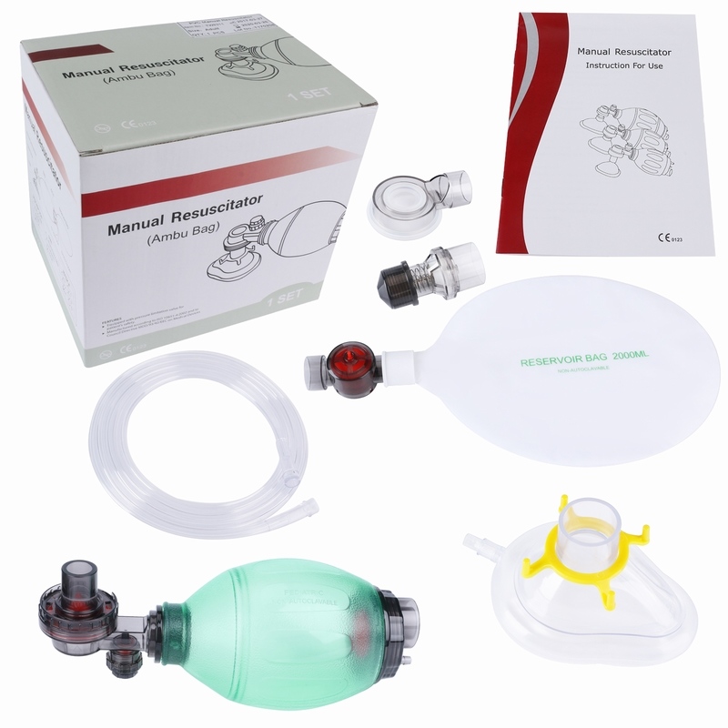 Emergency Resuscitation Equipment,Manual Resuscitator Ambu Bag