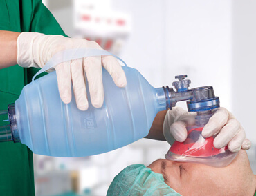 Silicone manual resuscitator ambu bag Silicone manual resuscitator ambu bag