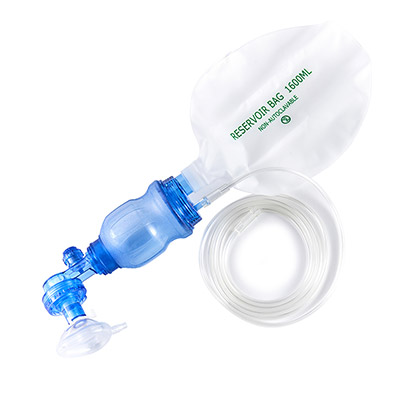 PVC manual resuscitator set