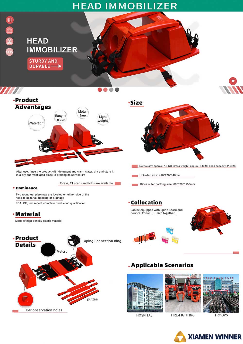 Head Immobilizer catalog