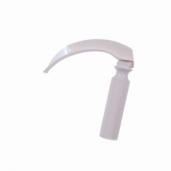 Disposable LED laryngoscope blades & handle