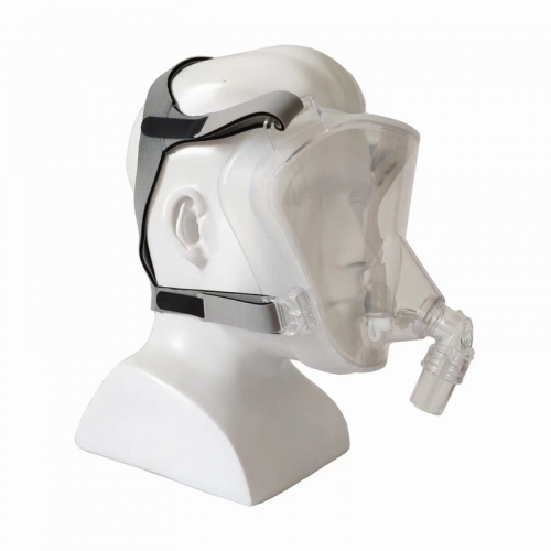 China Silicona De Cara Completa CPAP Máscara Con Tocado Fabricante &  Fábrica Winner-medi.com