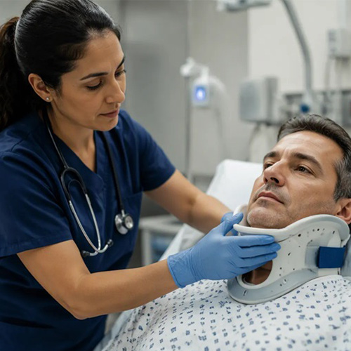 Risks Associated With Improper Placement of a Cervical Collar