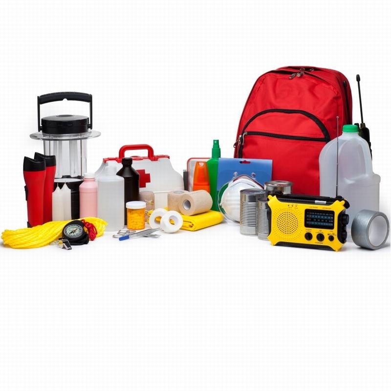 Basic items you may need in the event of an emergency