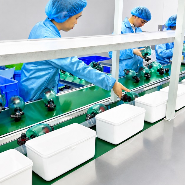 250,000 Units PVC Manual Resuscitator Supply Project in Saudi Arabia