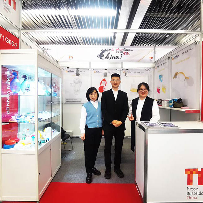 Ambu bag manufacturer Xiamen Winner Medical Elevating Connections at 2023 MEDICA 